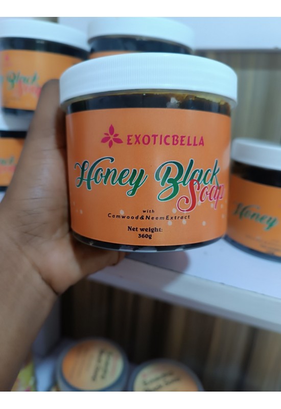 Honey Black Soap