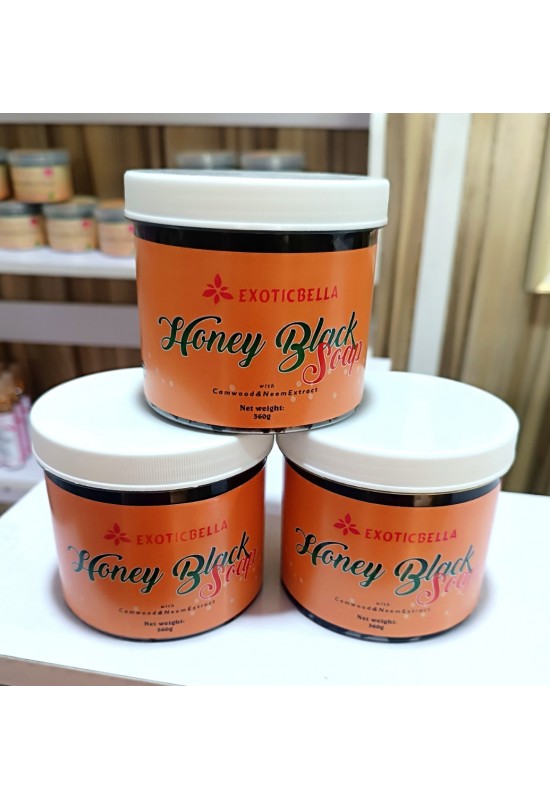 Honey Black Soap