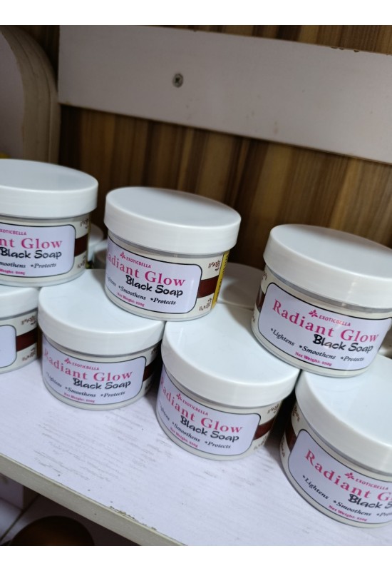 Radiant Glow Black Soap 