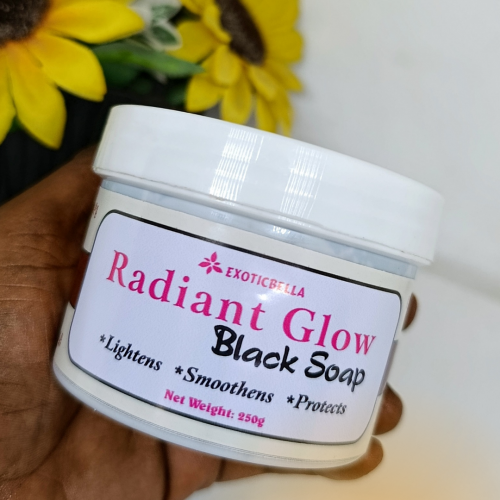Radiant Glow Black Soap ...