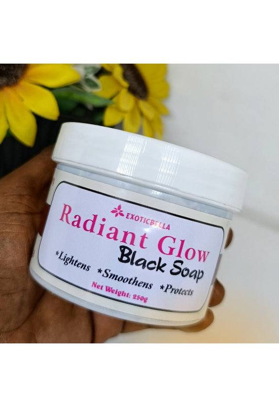 Radiant Glow Black Soap 