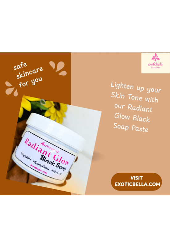 Radiant Glow Black Soap 