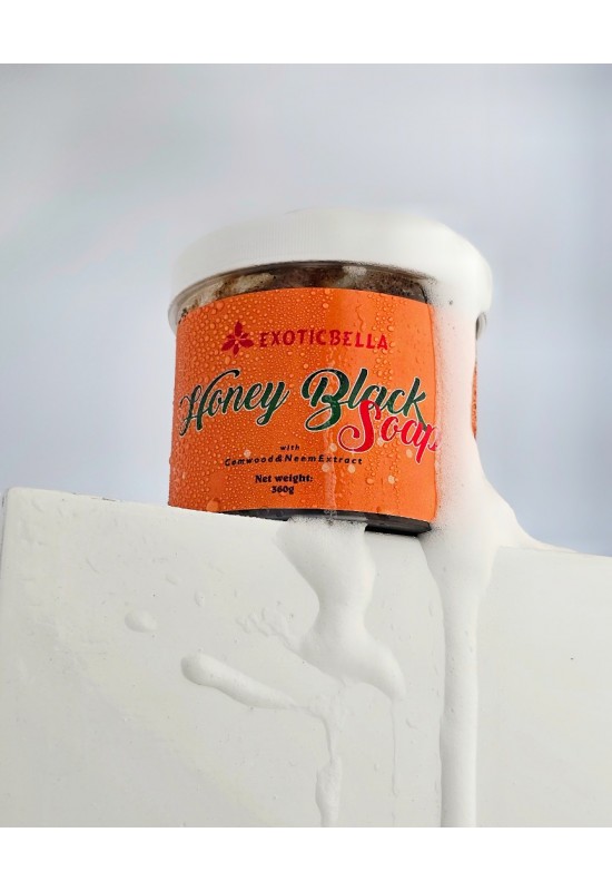 Honey Black Soap